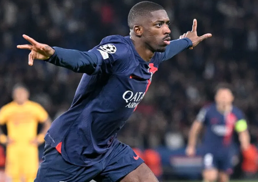 登貝萊帶傷訓(xùn)練，對(duì)陣拜仁首發(fā)成疑